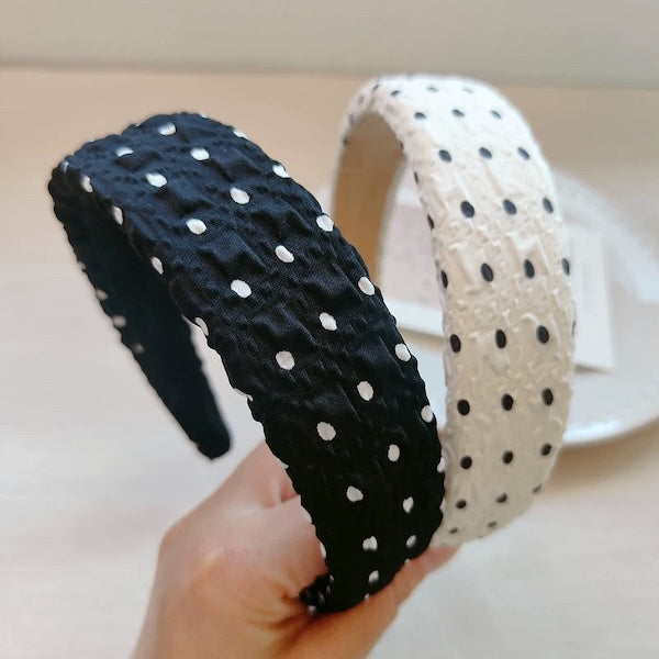 Elegant Polka Dot Headband