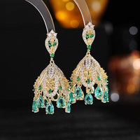 Wind Bell-Inspired French Palace Earrings