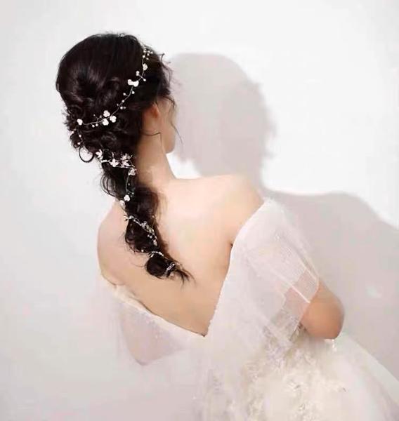 Romantic Floral Soft Bridal Hair Vine