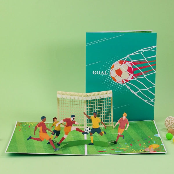 3D Gift Card for Him - Football Gift Card