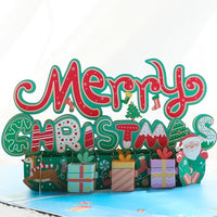 3D Gift Card - Christmas Gift Box Design