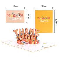 3D Gift Card - Thank You Card