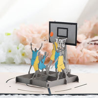 3D Gift Card for Him - Basketball Gift Card