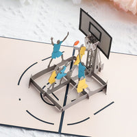 3D Gift Card for Him - Basketball Gift Card