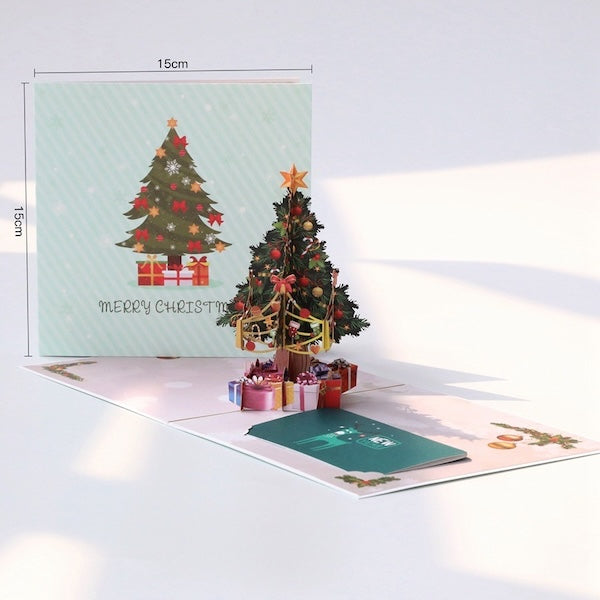 3D Gift Card - Christmas Tree Gift Card