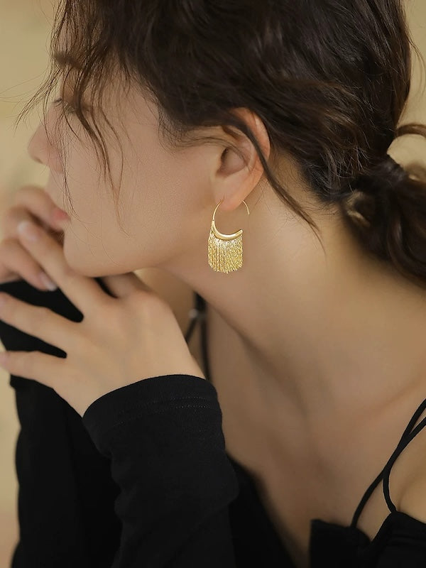 Unique Design Dynamic Tassel Drop Earrings