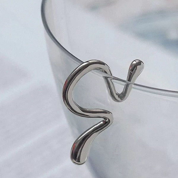 Geometric Line Small Ear Cuff- One Piece