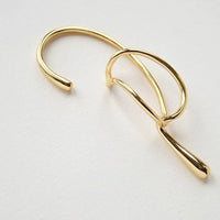 Wrap around earring - Large ear cuff - One piece