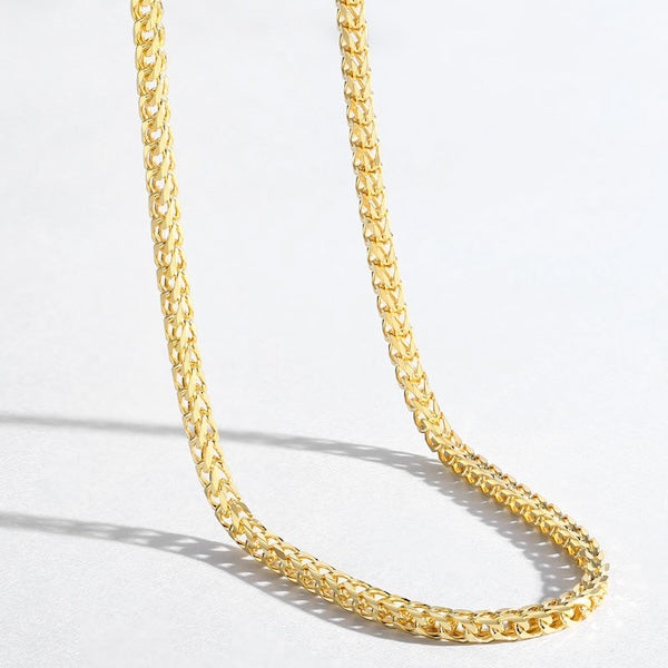 Unisex Foxtail Chain - 2.5mm Width