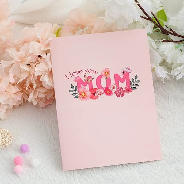 3D Gift Card for Mum-Mother's Day Gift Card