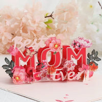 3D Gift Card for Mum-Mother's Day Gift Card