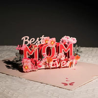 3D Gift Card for Mum-Mother's Day Gift Card