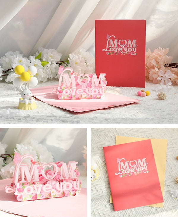 3D Gift Card for Mum-Mother's Day Gift Card