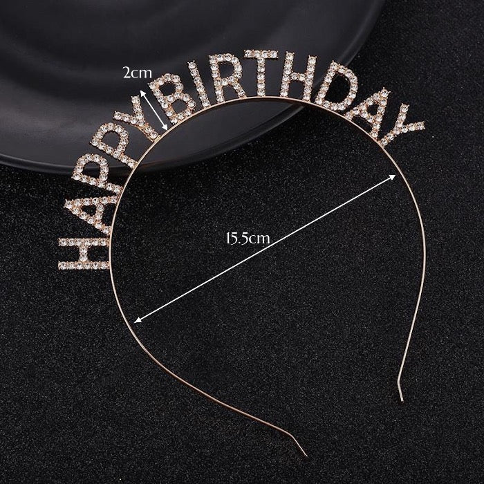 Sparkling Birthday Headband 