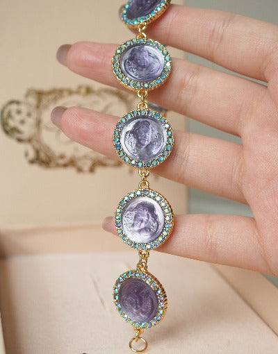 Vintage Inspired Angel Face Cameo Bracelets