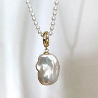 Baroque Pearl Pendant with Master Hook- Pendant Only