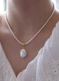 Baroque Pearl Pendant with Master Hook- Pendant Only