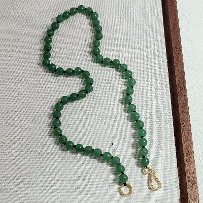 Timeless Green Aventurine Beads Necklace