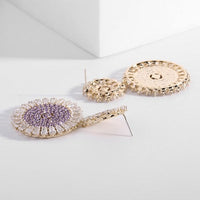 Dazzling Daisy Earrings - Luxurious Drop Earrings