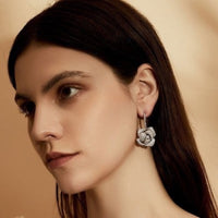 Blingbling Fancy Camille Flower Drop Earrings