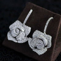 Blingbling Fancy Camille Flower Drop Earrings