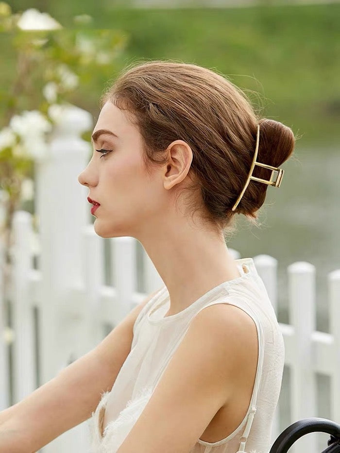 Large metal 2025 hair clips