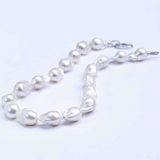 Large Baroque Pearl Beads Statement Necklace