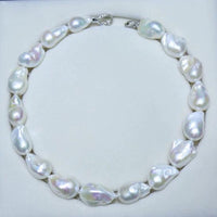 Large Baroque Pearl Beads Statement Necklace