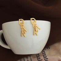 Romantic DEAR Letter Earrings