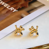 Cute Ballon Dog Small Ear Studs