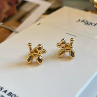 Cute Ballon Dog Small Ear Studs