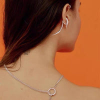 Geometric Flying Line Ear Cuff-One piece