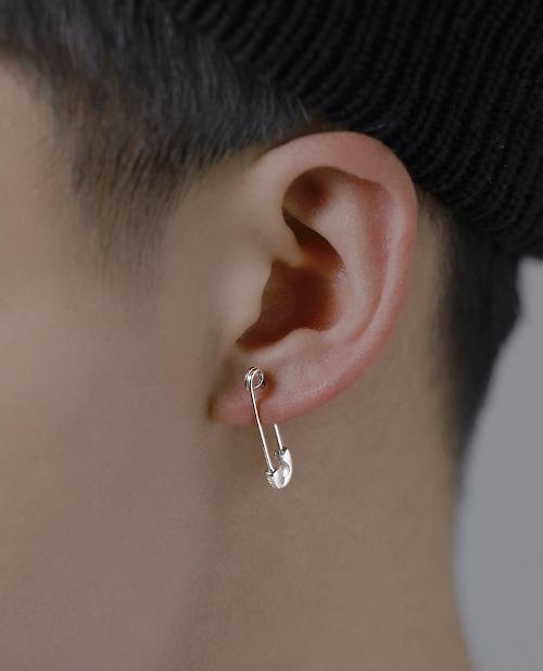 Unique Minimalist Paper Clip Earrings - One pair