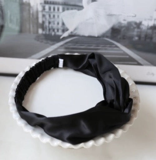 100% Silk Headband with Knot - 19 mm