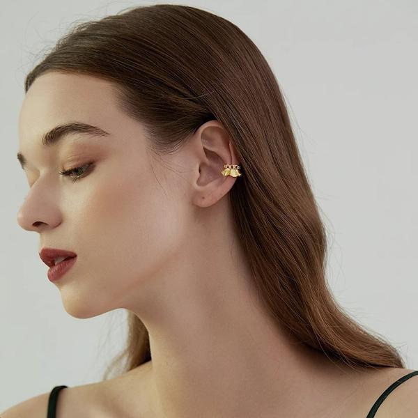 Unique  Skirt Design Ear cuff - One piece