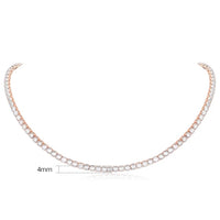 Timeless Diamond Look Sparkling Choker