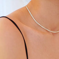 Timeless Diamond Look Sparkling Choker