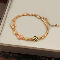 Vintage Style Clover Charms Bracelets