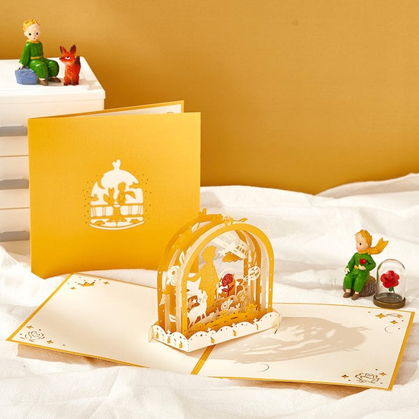 3D Gift Card - Le Petit Prince Love Card for Boyfriend