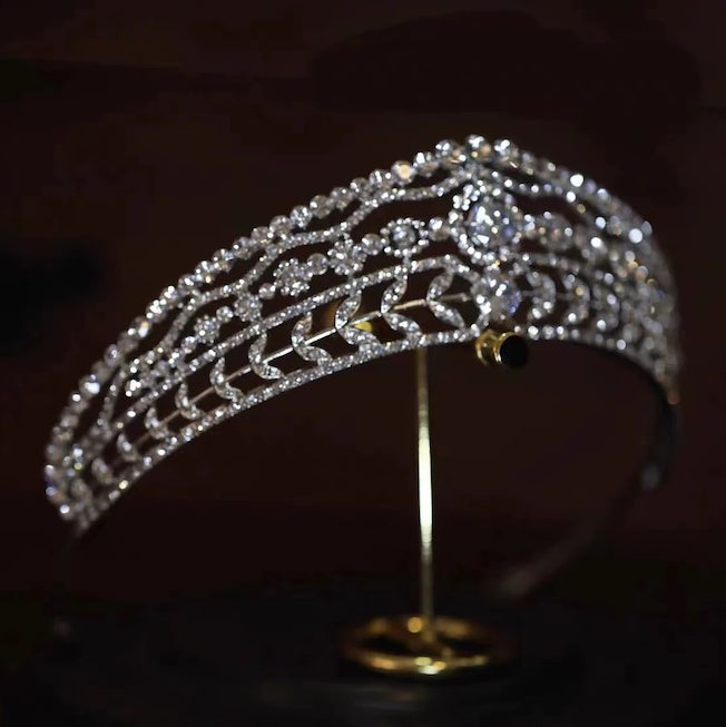 Queen Royal Crown Style Crystal Tiaras