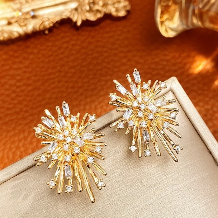 Chic Dazzling Spark Earrings