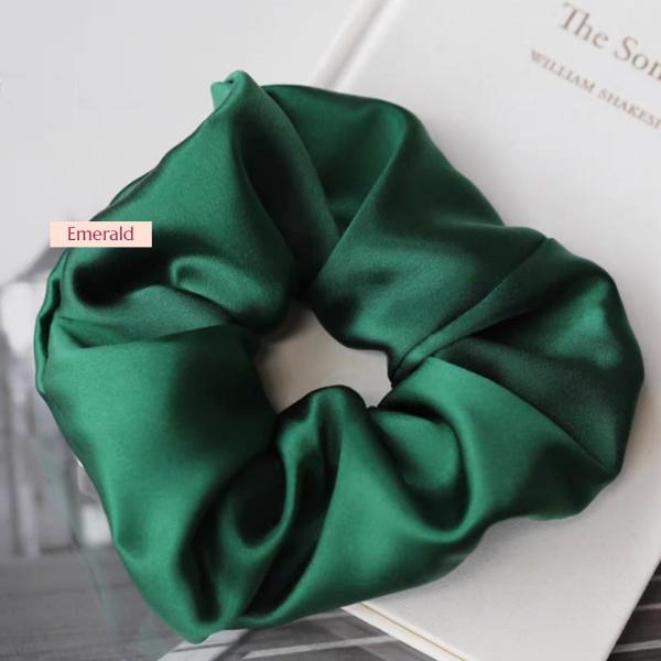 Luxurious 100% Silk Hair Scrunchie - 6cm wide