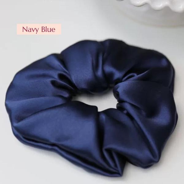 Luxurious 100% Silk Hair Scrunchie - 6cm wide