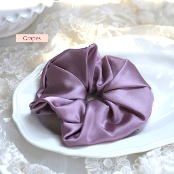 Luxurious 100% Silk Hair Scrunchie - 19 momme - 6cm wide