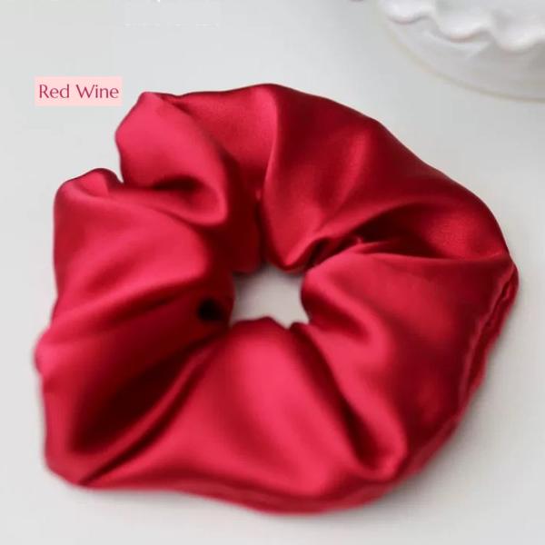 Luxurious 100% Silk Hair Scrunchie - 19 momme - 6cm wide