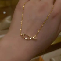 Dazzling Fish Gold Vermeil Necklace