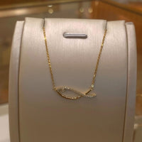 Dazzling Fish Gold Vermeil Necklace