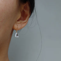 Sparkling Waterdrop Earrings-18K Gold Filled