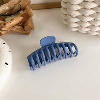 Minimalist Blue Color Tone Claw Hair Clips