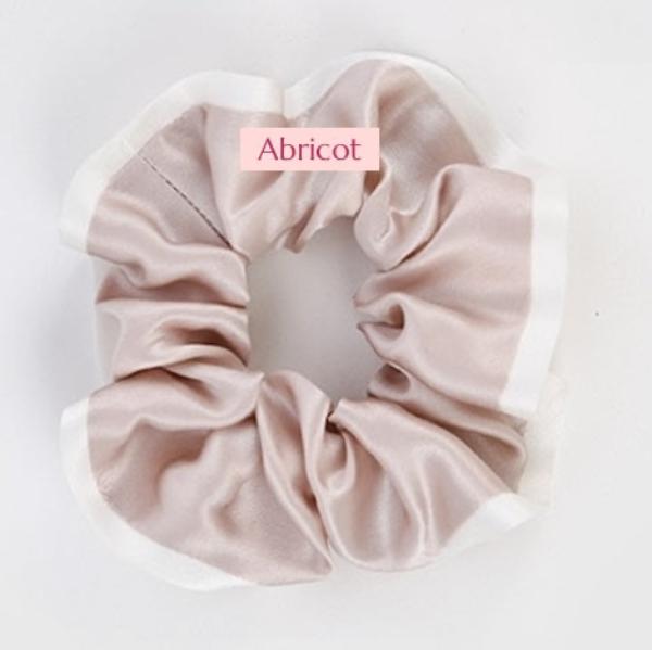 Modern 100% Silk Silhouette Hair Scrunchies